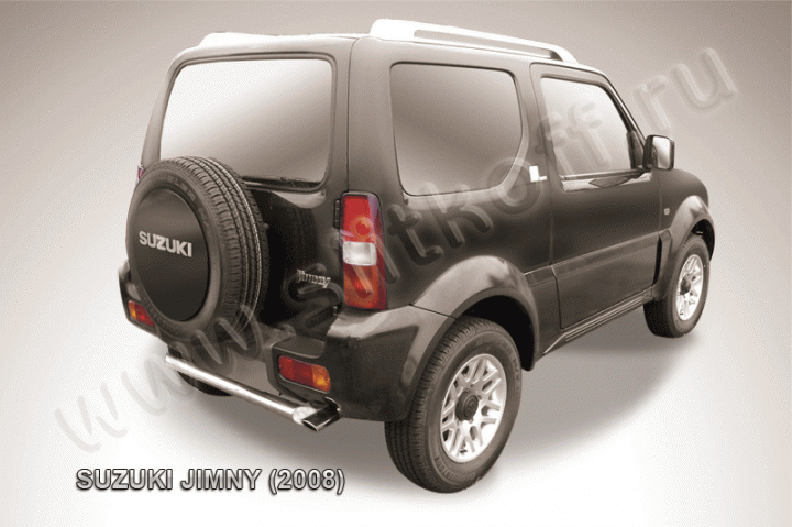 Защита Slitkoff заднего бампера d57 для Suzuki Jimny III 1998-2012. Артикул SJ009