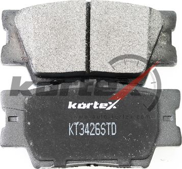 Колодки тормозные TOYOTA RAV 4/CAMRY(V40) 06- зад. (Kortex). Артикул KT3426STD