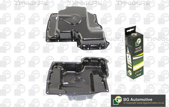 Масляный поддон картера двигателя BGA для Ford Tourneo Custom I 2012-2026. Артикул SP2304