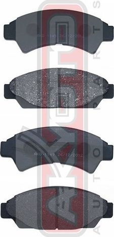 Тормозные колодки Akyoto Packing AKYOTO. Артикул AKD-1149