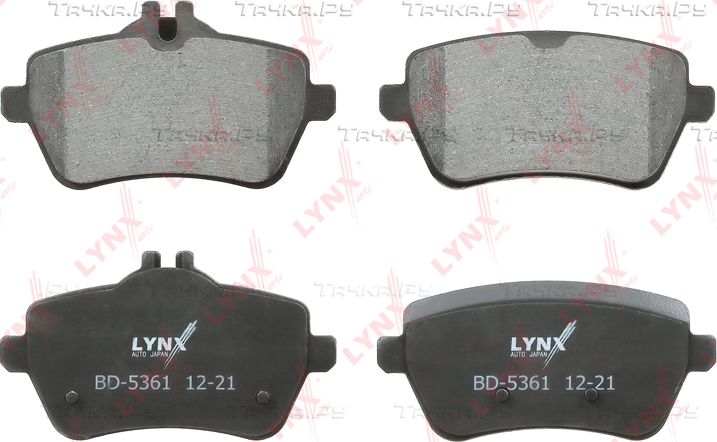 Тормозные колодки LYNXauto. Артикул BD-5361