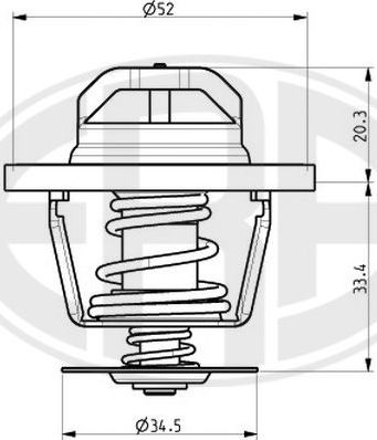 Термостат Era. Артикул 350214