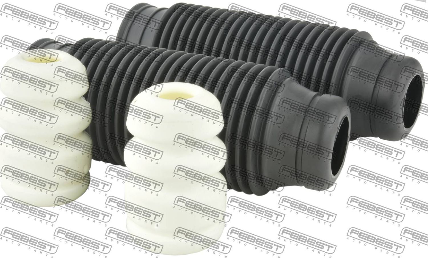 Комплект отбойников и пыльников амортизаторов (стоек) Febest. Артикул HYSHB-TUCR-KIT