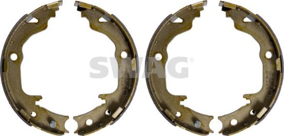 Тормозные колодки (стояночная тормозная система) SWAG. Артикул 33 10 2759