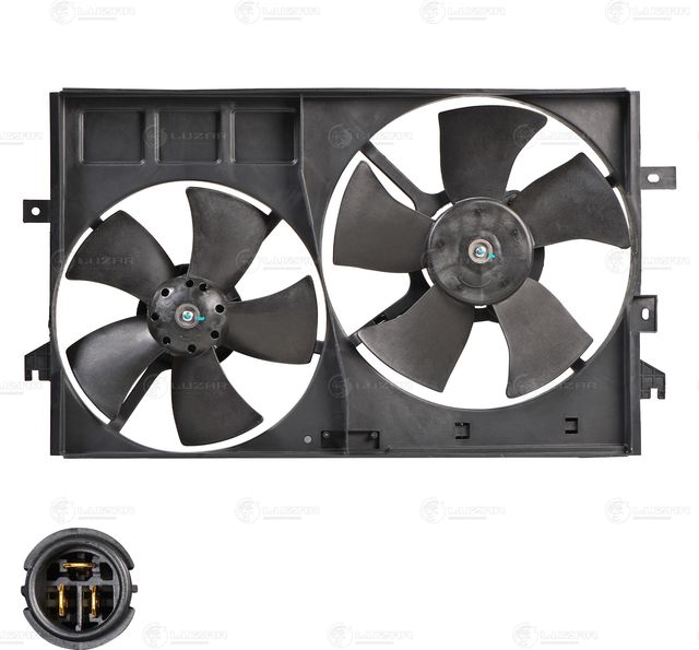 Вентилятор радиатора двигателя Luzar для Geely Emgrand 7 I 2009-2026. Артикул LFK 3010