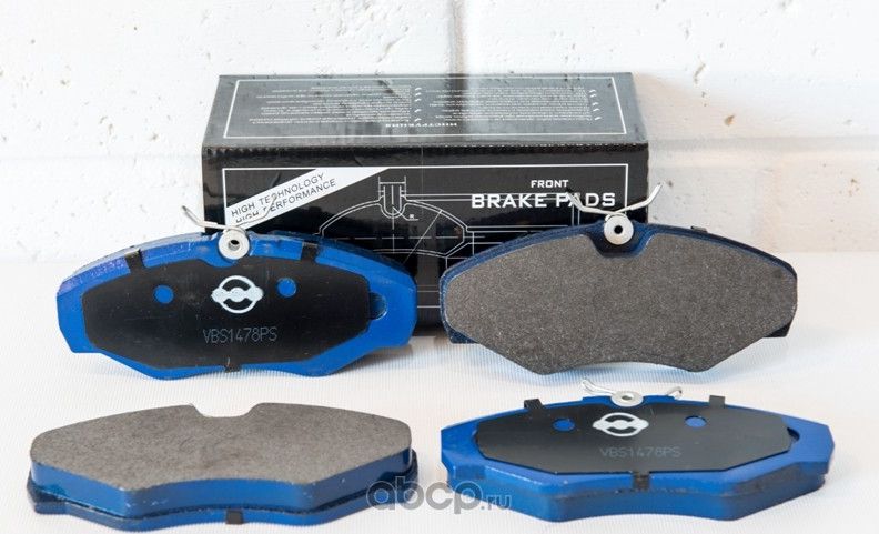 колодки передние renault trafic 01-/opel vivaro 01-/nissan primastar (Vite). Артикул VBS1478PS