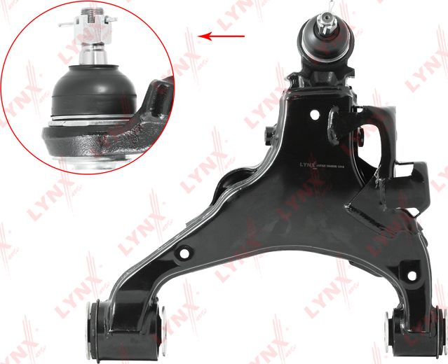 Поперечный рычаг передней подвески LYNXauto. Артикул C5458R