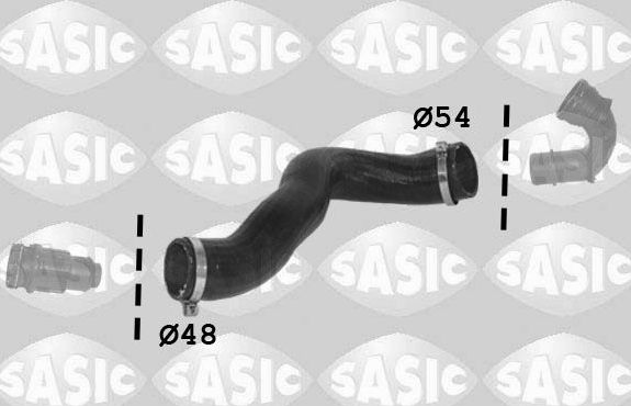 Патрубок интеркулера Sasic для Opel Astra J 2013-2017. Артикул 3336348