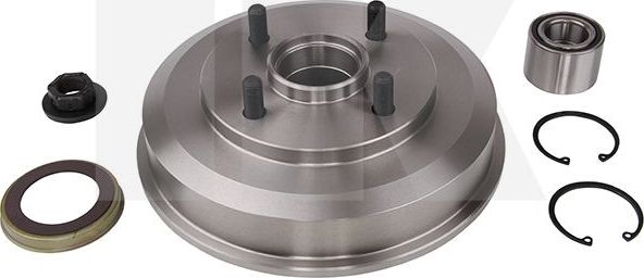 Тормозной барабан NK задний для Ford Focus I 1998-2005. Артикул 252542