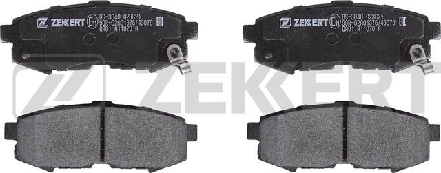 Тормозные колодки Zekkert задние для Mazda MPV II (LW) 2002-2006. Артикул BS-3040