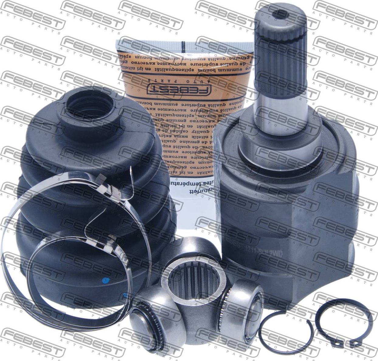 Шрус внутренний (граната) Febest передний левый для Kia Rio III 2011-2017. Артикул 1211-SOL2WD