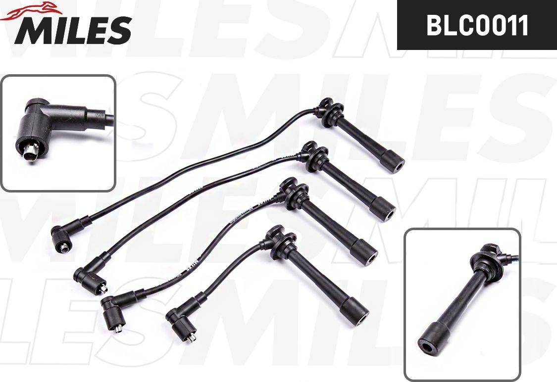 Высоковольтные провода (провода зажигания) (комплект) Miles. Артикул BLC0011