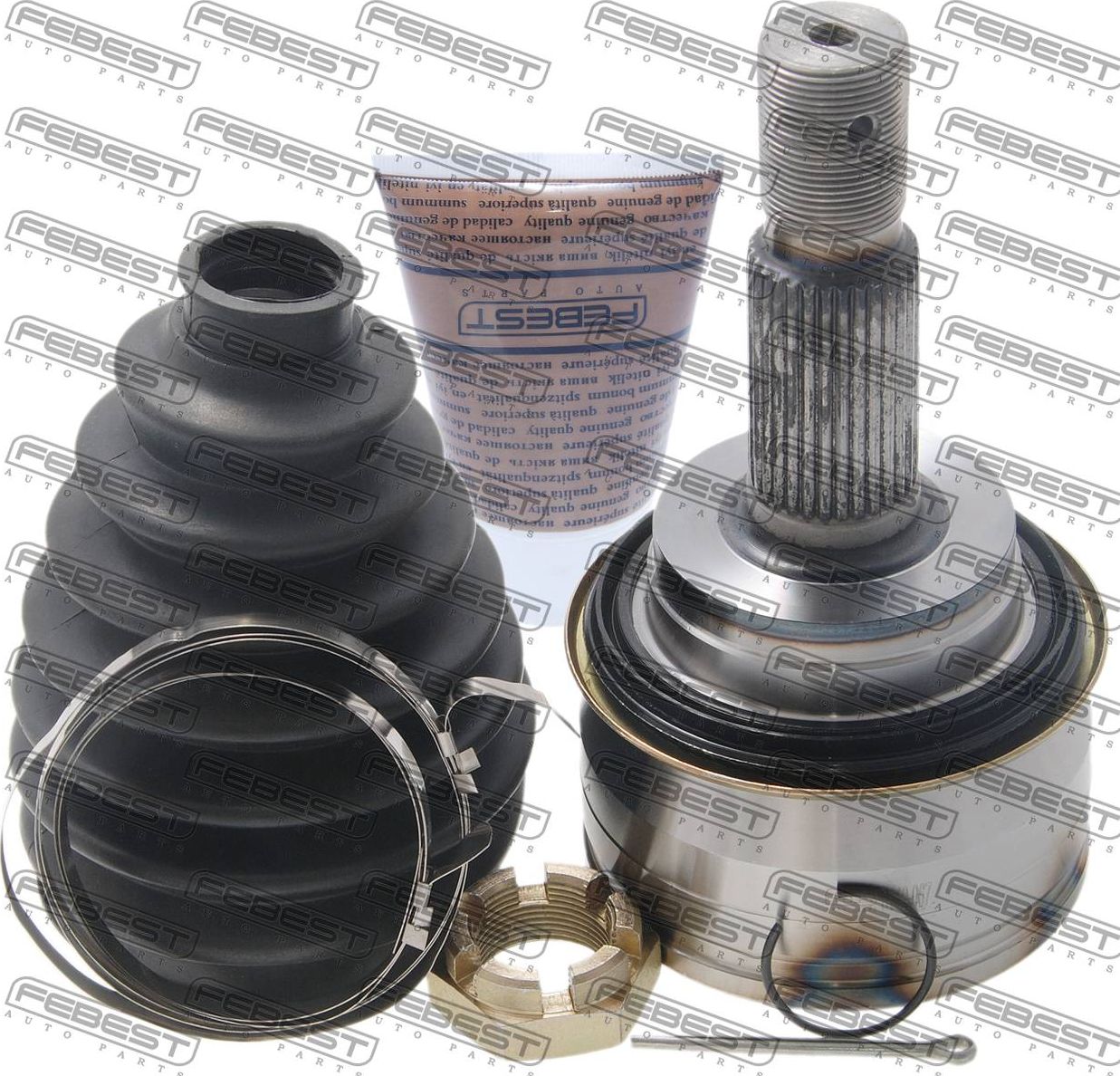 Шрус наружный (граната) Febest передний для Lexus GX I 2002-2009. Артикул 0110-067