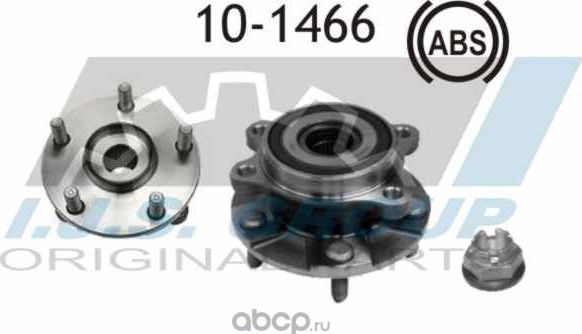 10-1466_к-кт подшипника ступицы передней со ступицей!/ Toyota RAV/Auris 05 (IJS) IJS. Артикул 101466