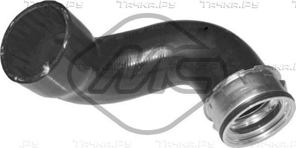 Патрубок интеркулера Metalcaucho левый для BMW X3 I (E83) 2004-2010. Артикул 09607