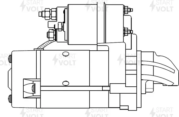 Стартер StartVOLT для BMW 3 IV (E46) 2002-2007. Артикул LSt 2633