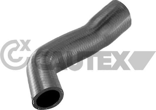 Патрубок радиатора (системы охлаждения) Cautex (резина). Артикул 754124
