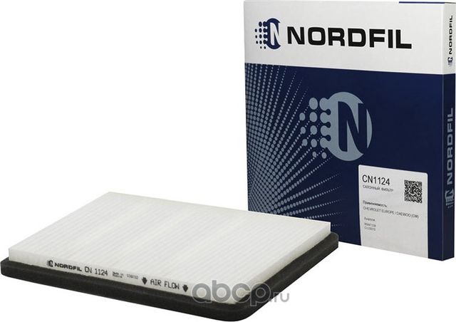 Фильтр салона Chevrolet Spark (Nordfil). Артикул cn1124