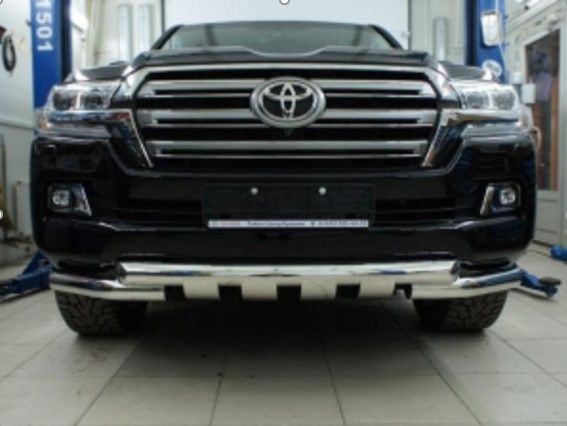 Защита Tamsan переднего бампера d76 грендер для Toyota Land Cruiser Prado рестайлинг 2017-2026. Артикул TCGGRN76TOT.45.32