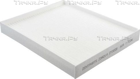 Салонный фильтр Zentparts. Артикул Z34014