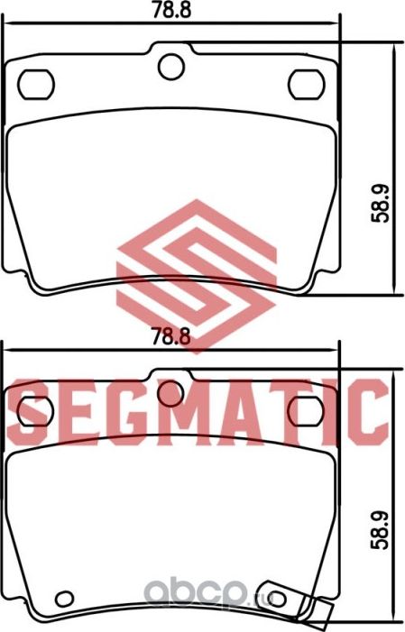 SGBP2602 Колодка торм диск зад Mitsubishi Pajero Sport 3.0 2000-Mitsubishi Pajer (Segmatic) Segmatic. Артикул SGBP2602