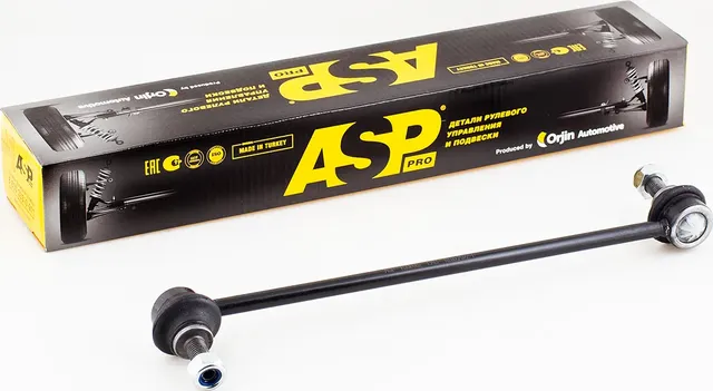 Тяга стабилизатора левая (передняя) Mazda 3 (BM) 13 (ASP). Артикул RJ30062