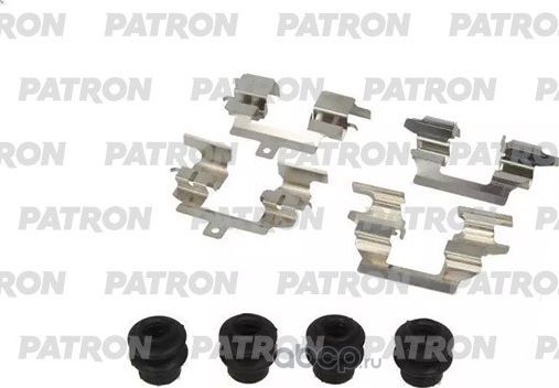 Комплект монтажный тормозных колодок задн NISSAN Qashqai / Qashqai+2 I (10) 1.5 DCI, 1.6, 2.0 02.07 (Patron). Артикул PSRK1389