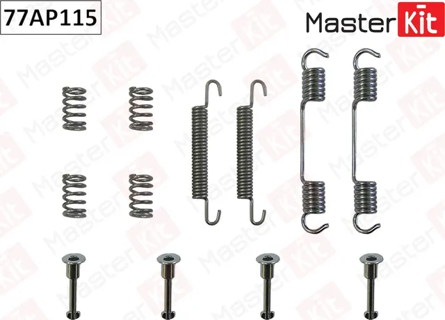 Комплект монтажный тормозных колодок (Master KIT). Артикул 77AP115