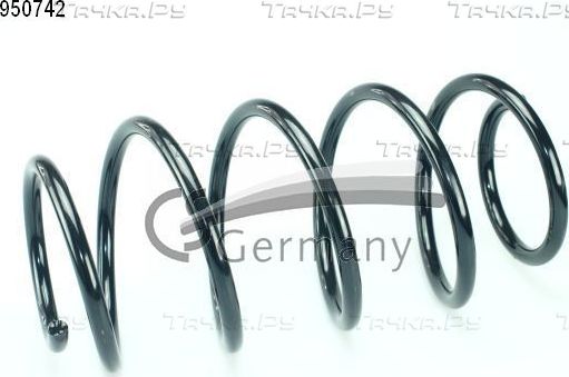 Пружина подвески CS-Germany передняя для Audi A6 I (C4) 1994-1997. Артикул 14.950.742