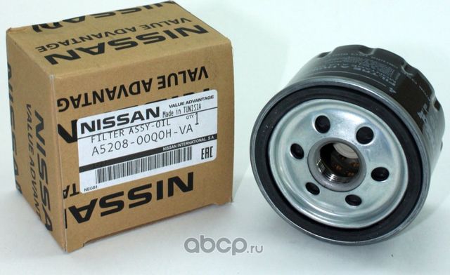 Масляный фильтр Nissan. Артикул A520800Q0HVA