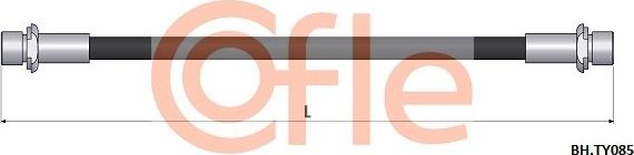 Тормозной шланг Cofle. Артикул 92.BH.TY085