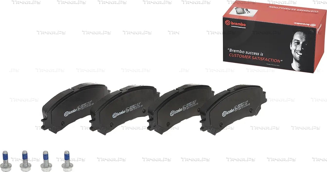 Тормозные колодки Brembo PRIME LINE передние для Renault Scenic IV 2016-2026. Артикул P 68 067