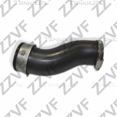 Патрубок интеркулера ZZVF нижний для Volkswagen Touareg II 2010-2018. Артикул ZVRR096