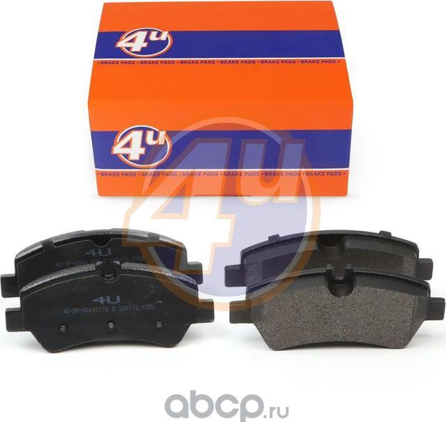 Колодки тормозные (4U). Артикул 4UBP0044