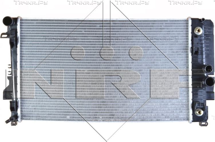 Радиатор охлаждения двигателя NRF (алюминий). Артикул 58440