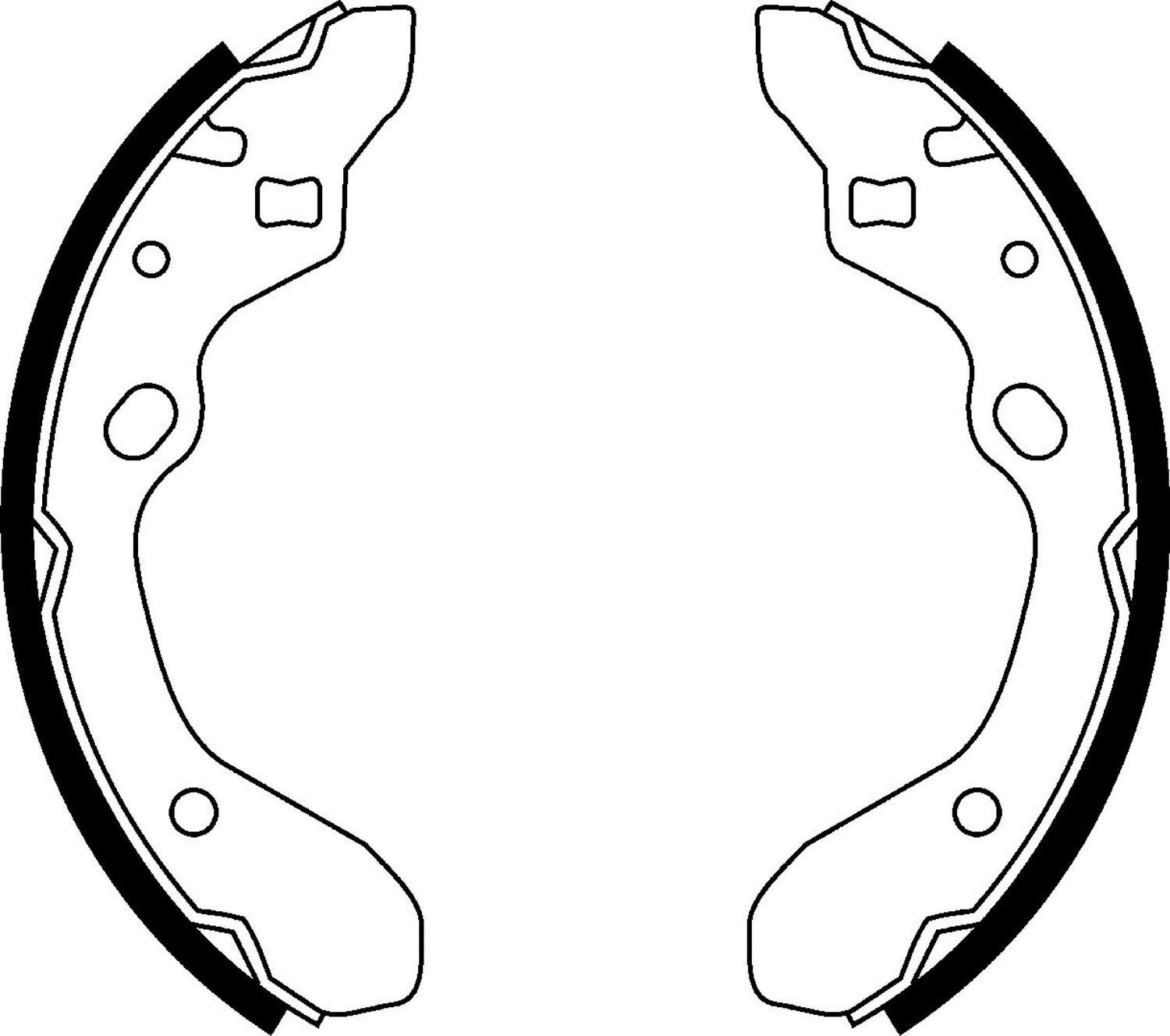 Тормозные колодки MAPCO. Артикул 8512