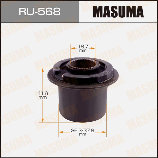 Сайлентблок переднего рычага подвески Masuma правый/левый верхний для Toyota Lite Ace IV 1992-1994. Артикул RU-568