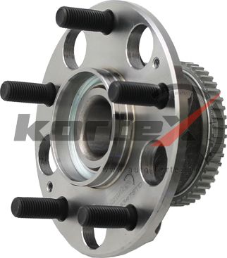 Ступица с подшипником HONDA CIVIC VIII ACCORD IX задн. (Kortex). Артикул KHB4347STD