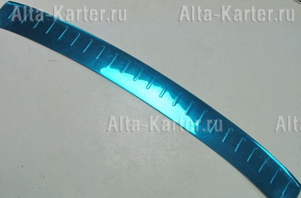 Накладки Alvi-Style на проем двери багажника для Skoda Rapid 2013-2026. Артикул BSKXR1313-T