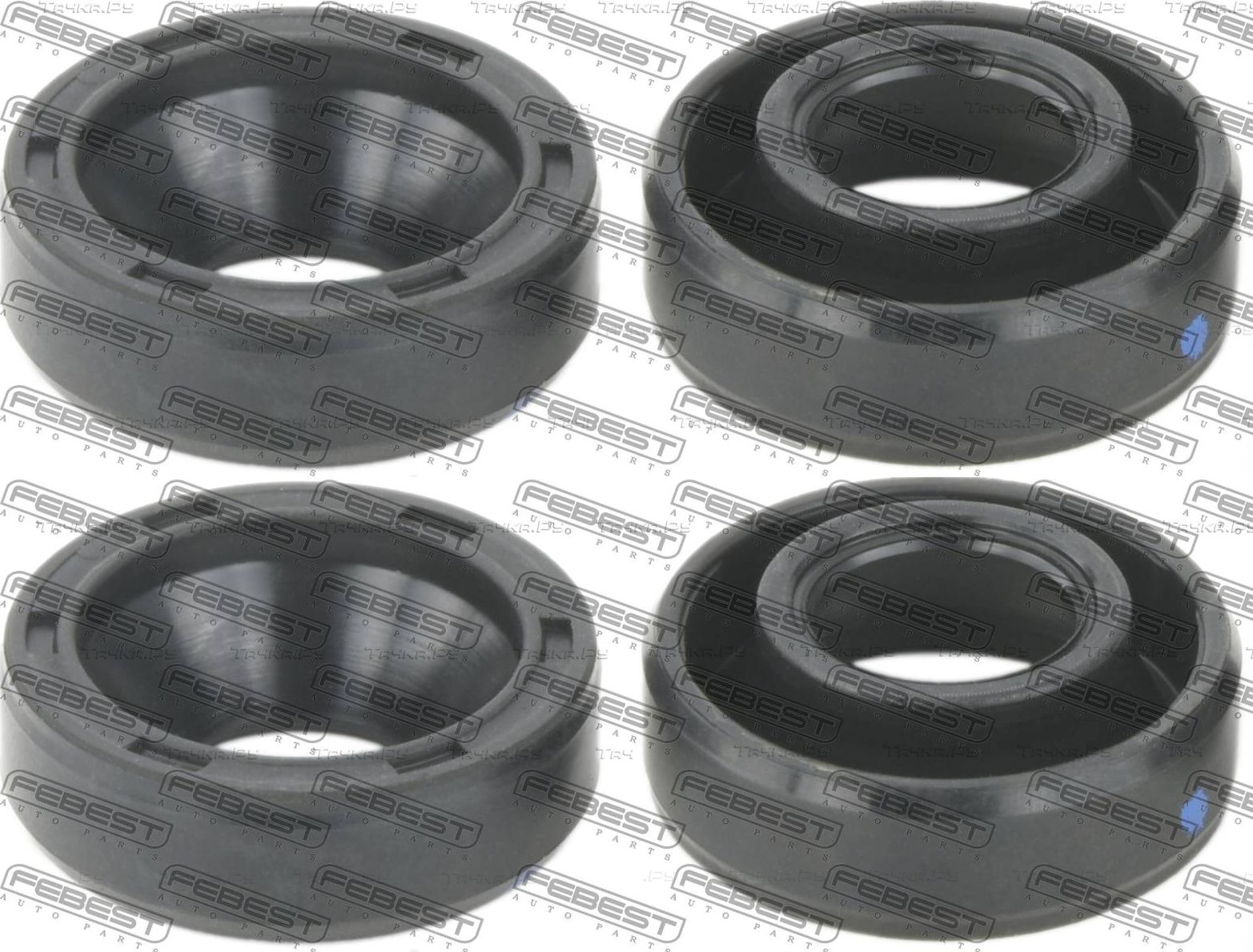 Кольцо уплотнительное стакана форсунки Febest. Артикул MCP-KA4TL-PCS4