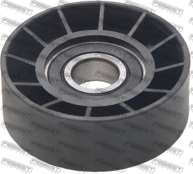 Натяжной ролик (натяжитель) приводного поликлинового ремня Febest. Артикул 2587-RELIII