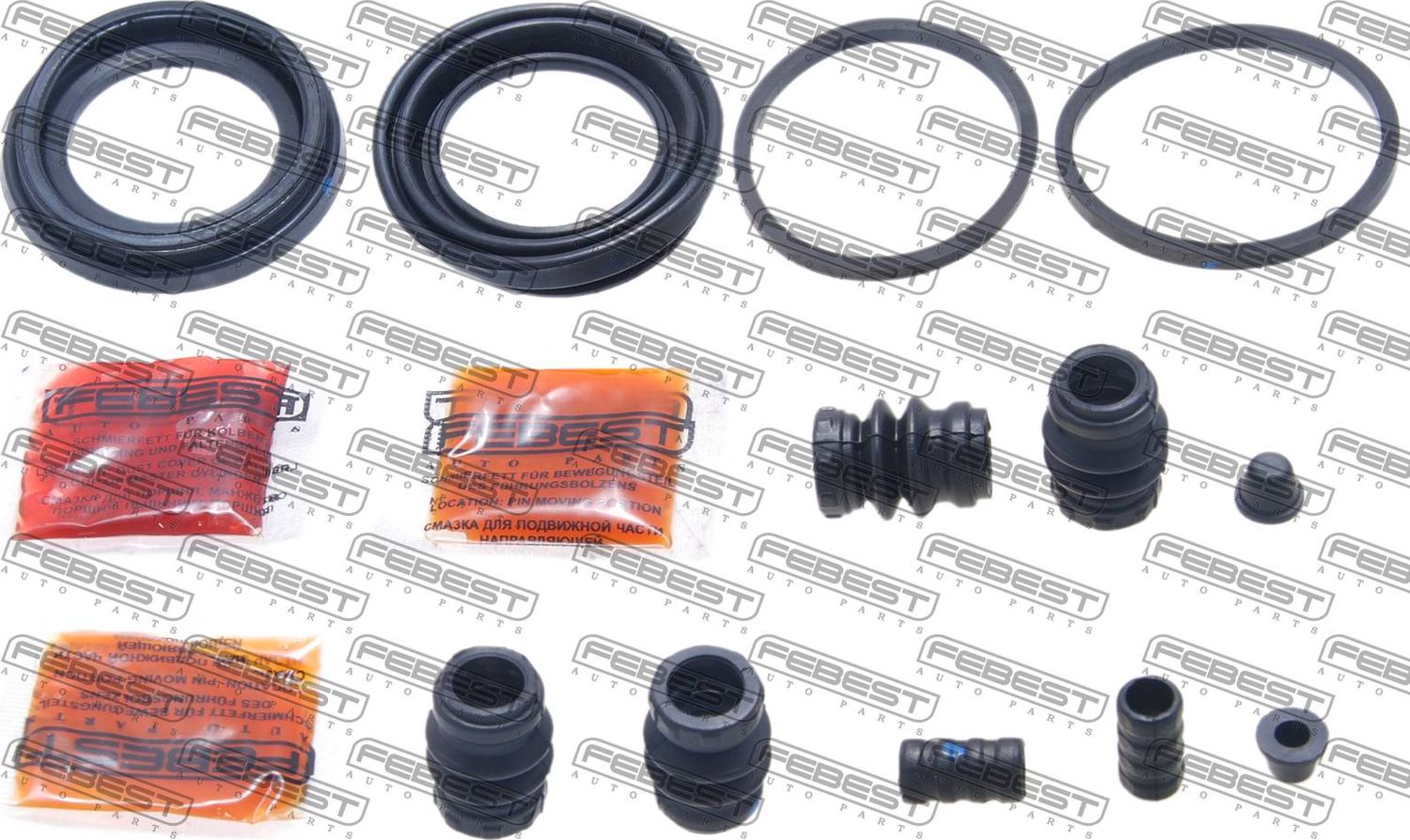 Ремкомплект тормозного суппорта Febest. Артикул 0275-Y61R