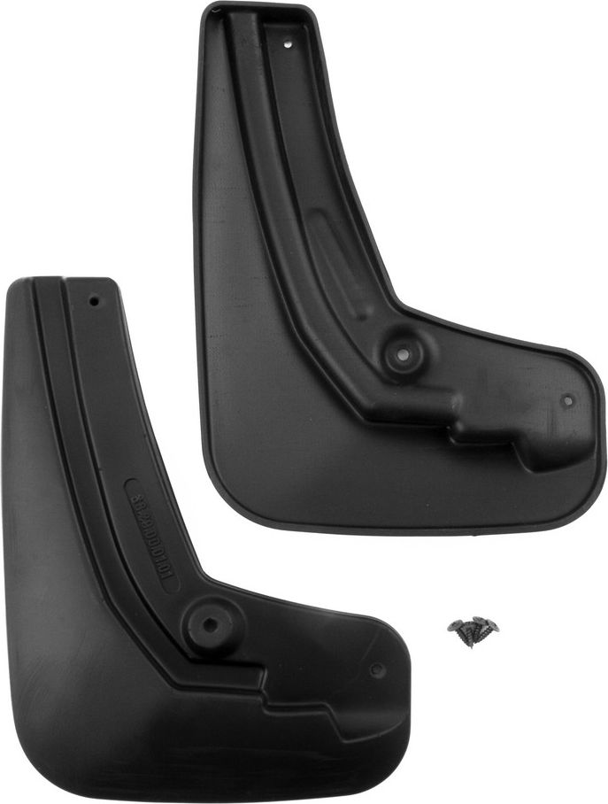 Брызговики Frosch (в пакете) передняя пара для Peugeot 3008 2017-2026. Артикул NLF.38.29.F13