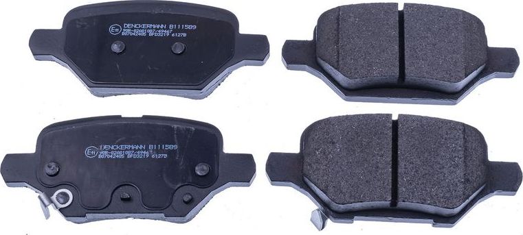 Тормозные колодки Denckermann. Артикул B111589