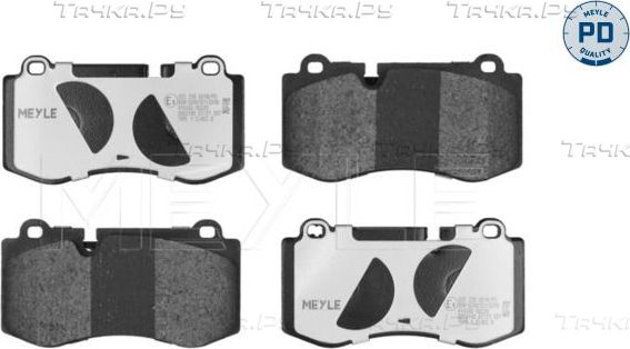 Тормозные колодки Meyle PD. Артикул 025 239 6018/PD