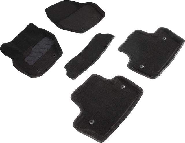 Коврики Seintex 3D ворсовые для салона Volvo S60 II 2010-2018. Артикул 86306