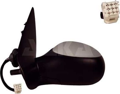 Зеркало боковое Alkar левое для Peugeot 206 1998-2003. Артикул 6125283
