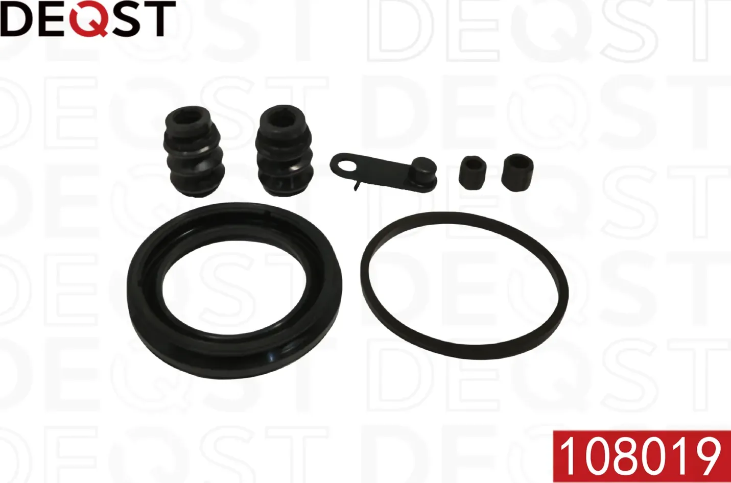 Ремкомплект тормозного суппорта переднего (для поршня O 54 mm, суппорт Mando). (Deqst). Артикул 108019