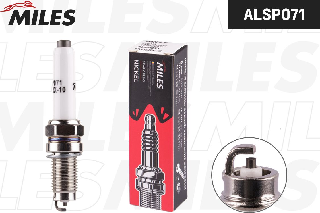 Свеча зажигания Miles для Volkswagen Caddy V 2021-2026. Артикул ALSP071