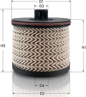 Топливный фильтр  Tecneco Filters. Артикул GS2103E